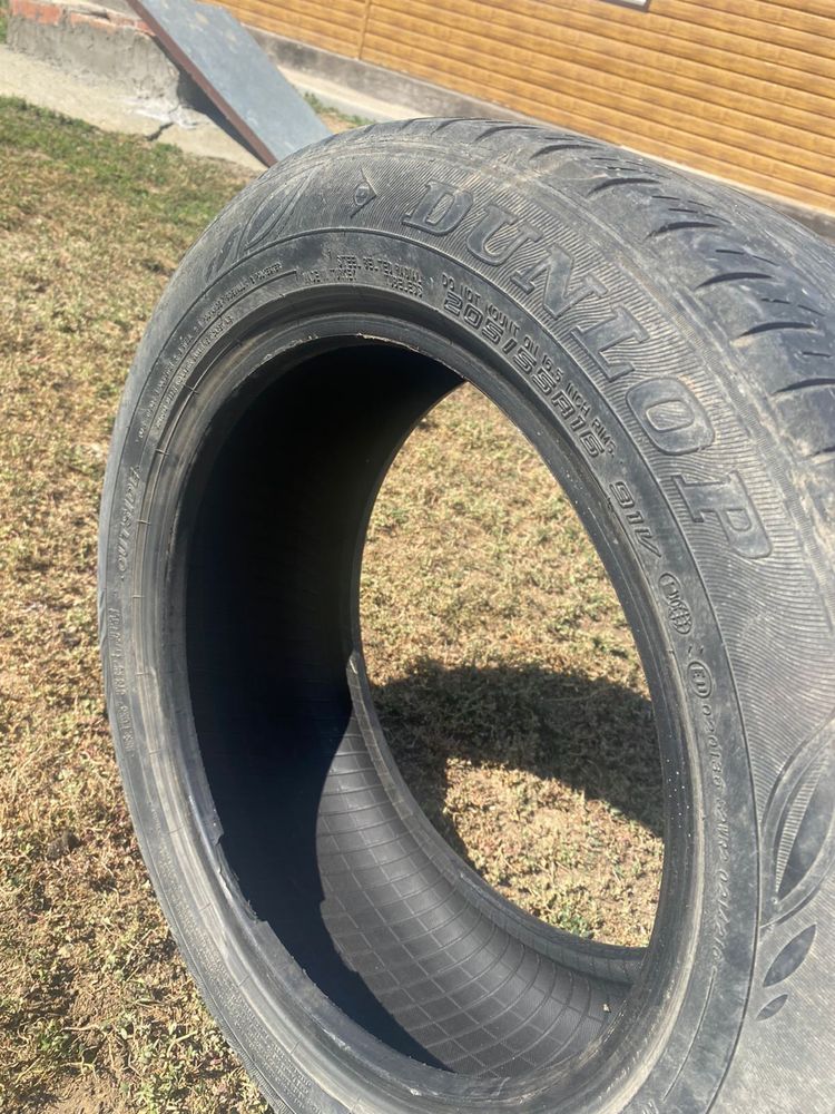 Dunlop летний шиналар сатылады 205/55 r16