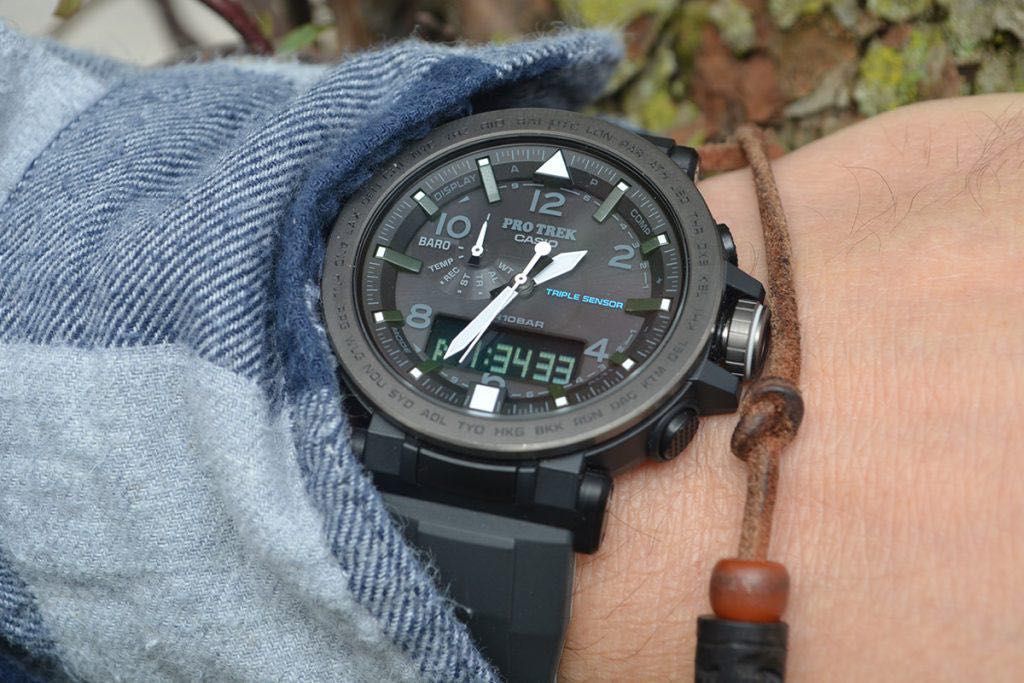 Часы casio pro trek 5545