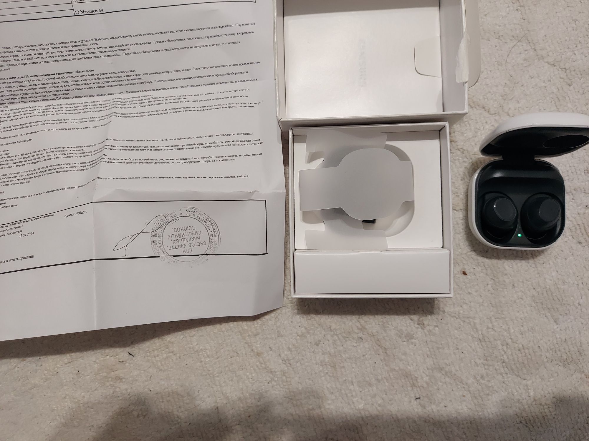 Наушник Samsung galaxy buds FE
