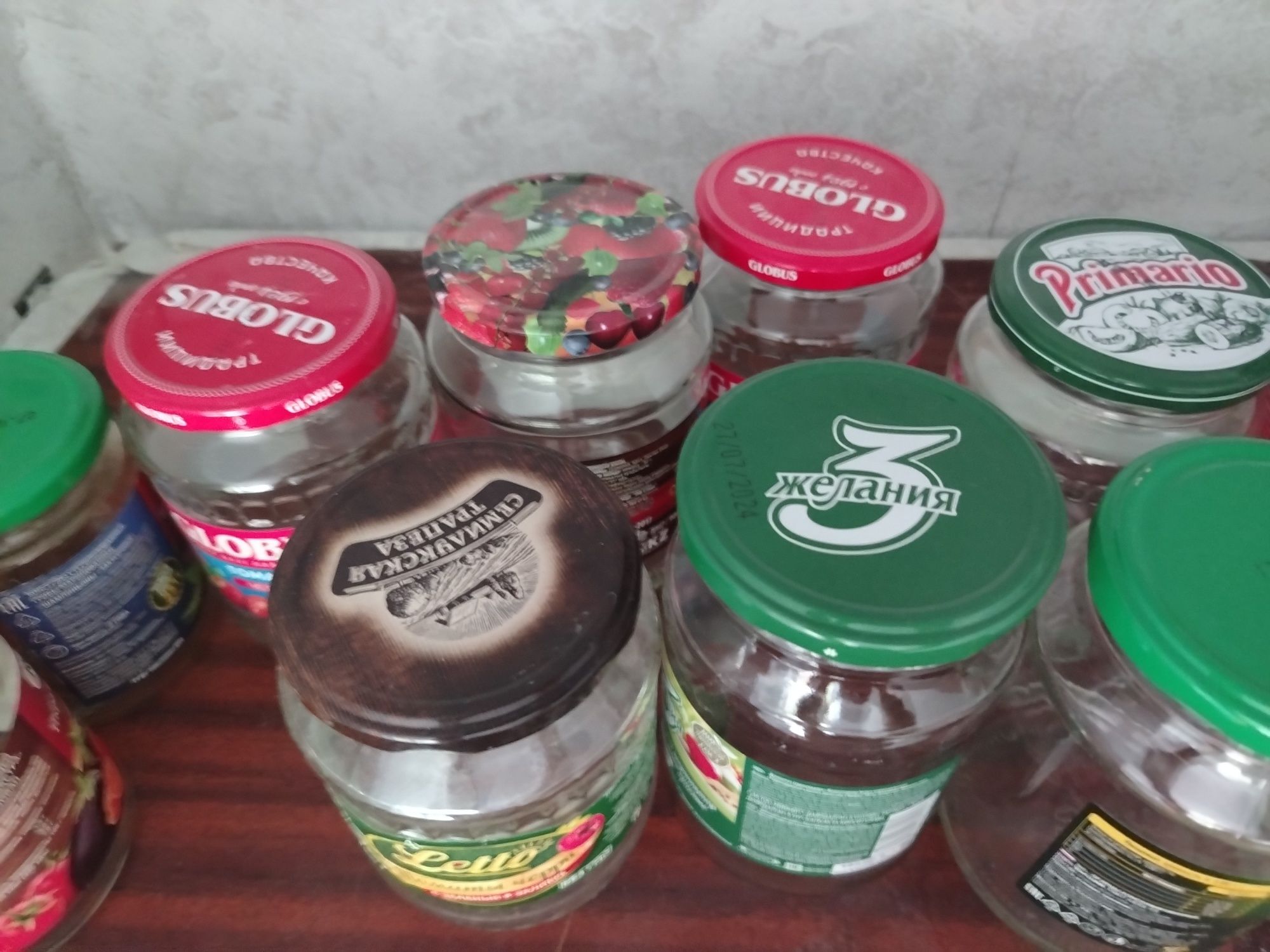Продам банки разные 0,3 до 3 л