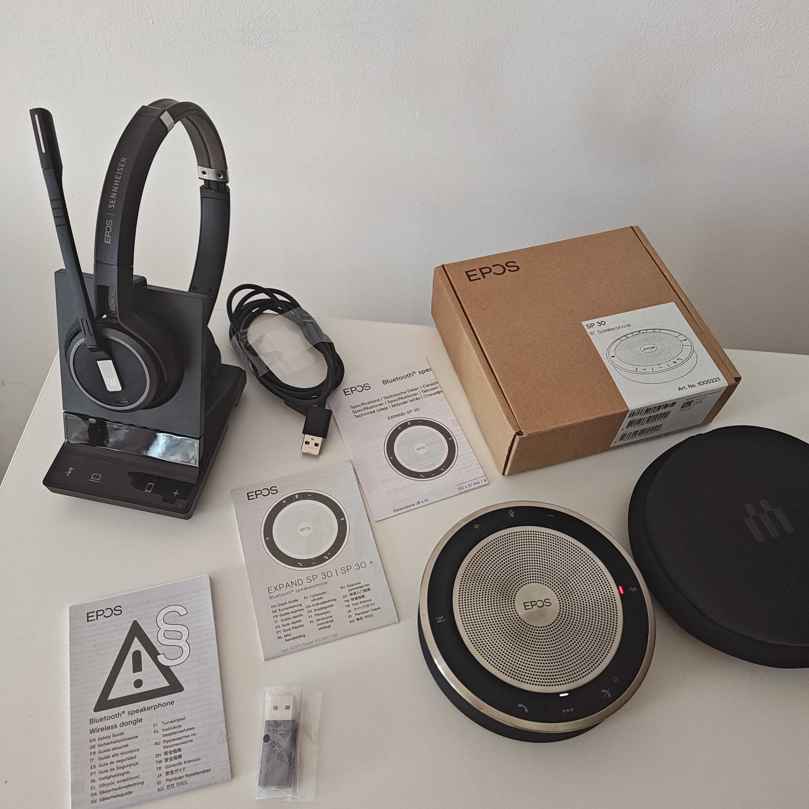 Наушники высокого качества Sennheiser Epos Expand SDW 3 Гарнитура DECT