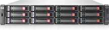 HP P2000 JBOD, дисковая полка, система хранения данных
