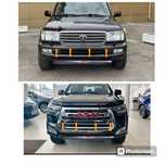 Защита бампера на Toyota Land Cruiser 100 Jac t8 pro
