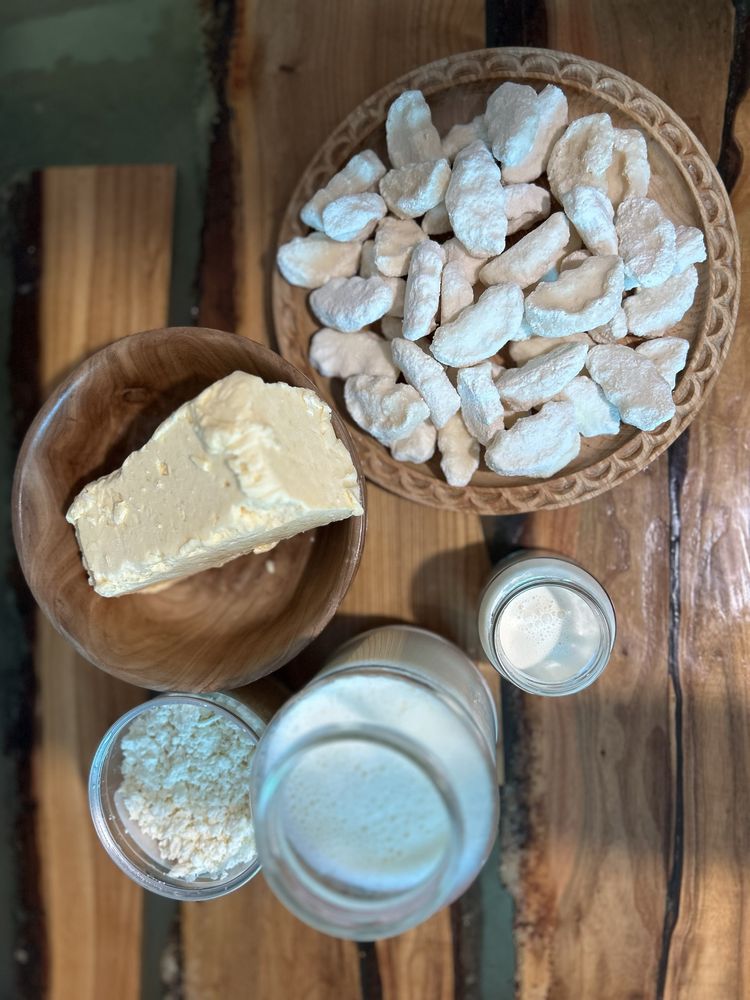 Сүт өнімдері. Молочные продукты.