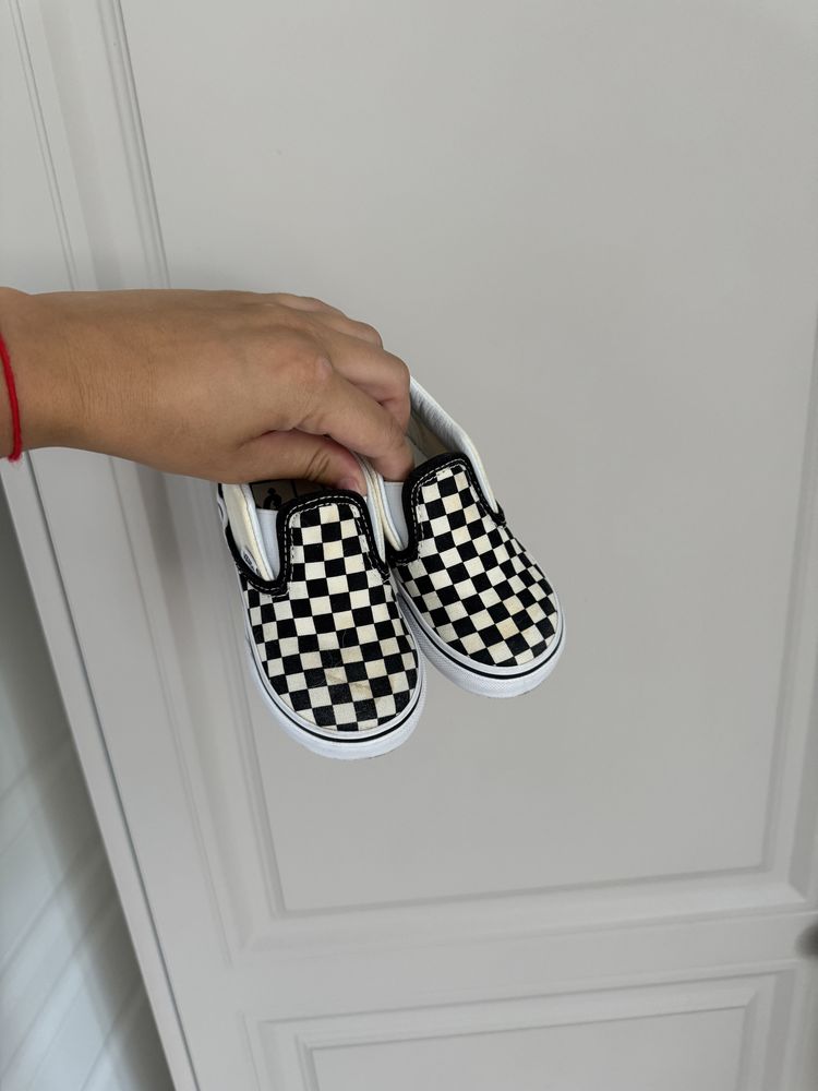 Кеды слипоны vans детские