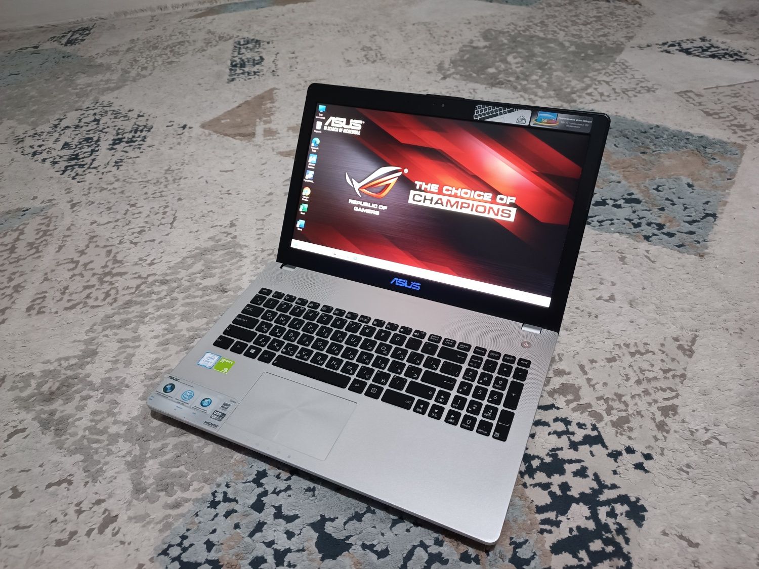 Мощный, Игровой core i7 с SSD, Full HD ноутбук Asus
