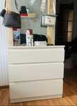 Продаю комод IKEA MALM, 3 ящика