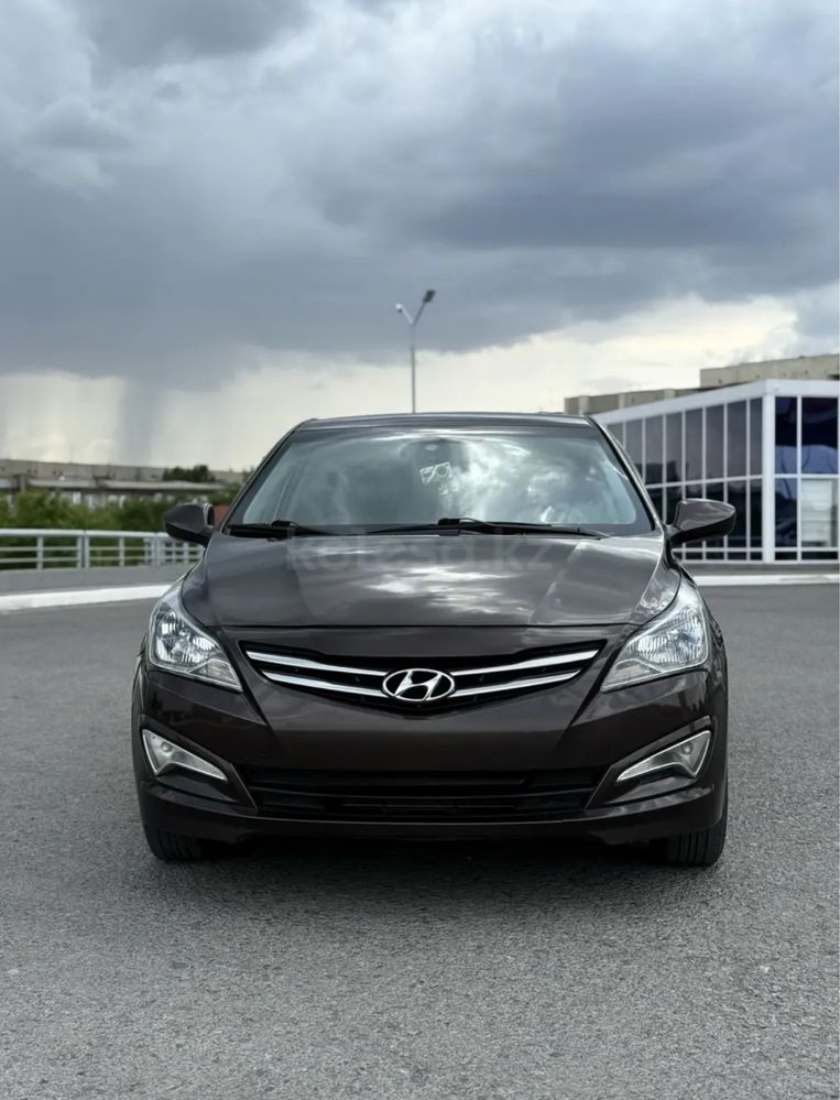 Hyundai Accent 2014 1.6 механика, рестайлинг кузов