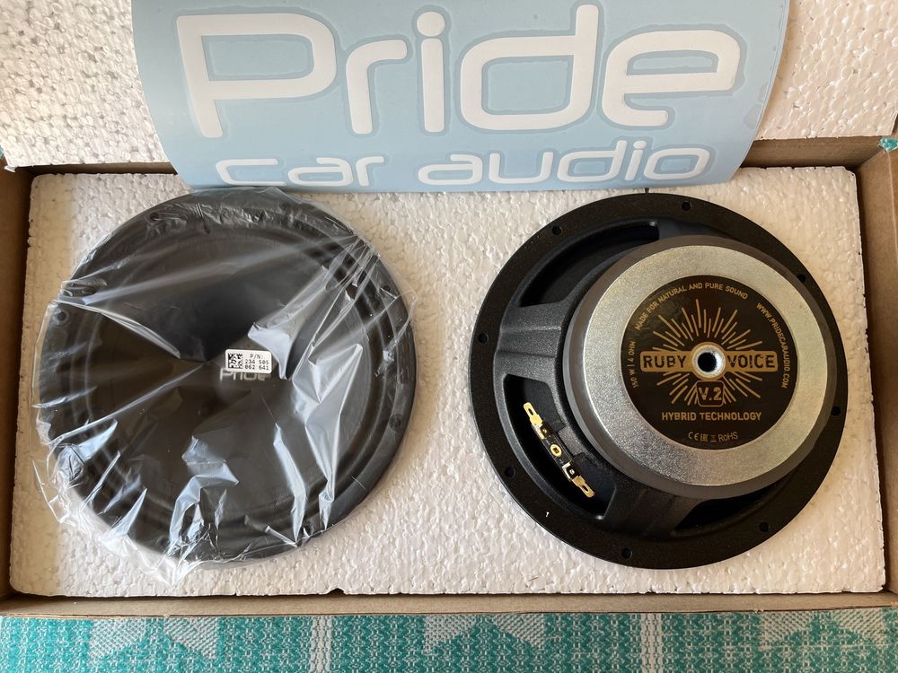 Колонки (динамики) Pride Ruby Voice 6.5 v2. 150W. R16. Новый.