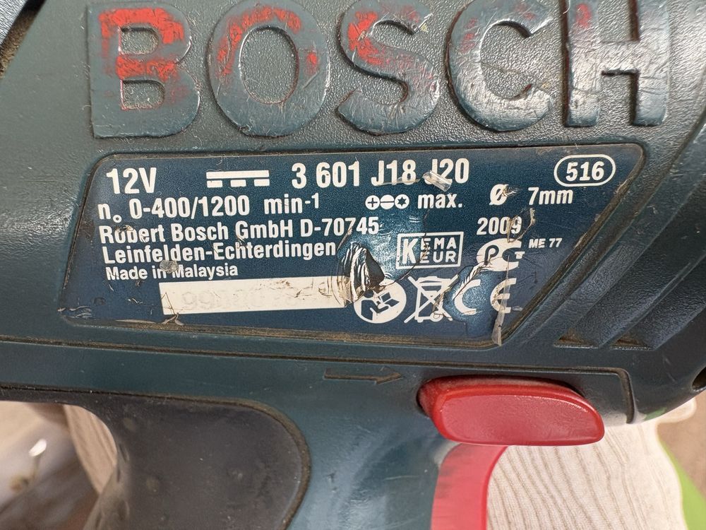 Шруповерт Bosch б/у