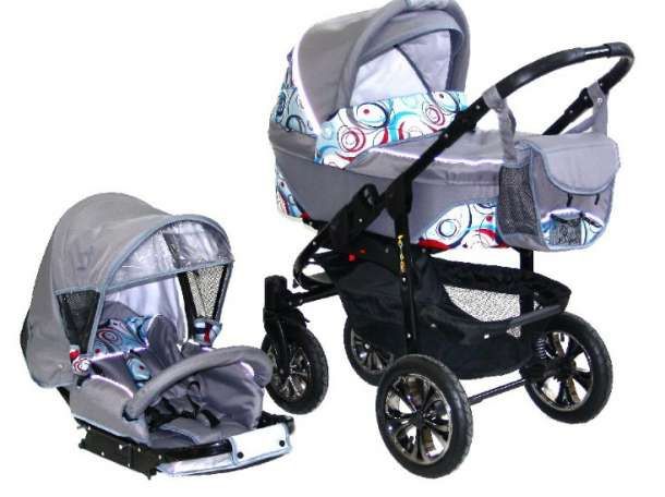 Детская коляска happych aviator (3 в 1) Польша