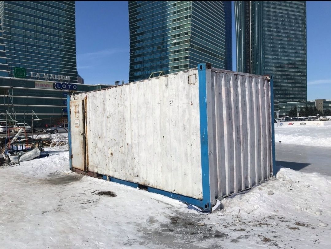 Сдам в аренду утепленный Контейнер 20ф Прорабская Бытовка