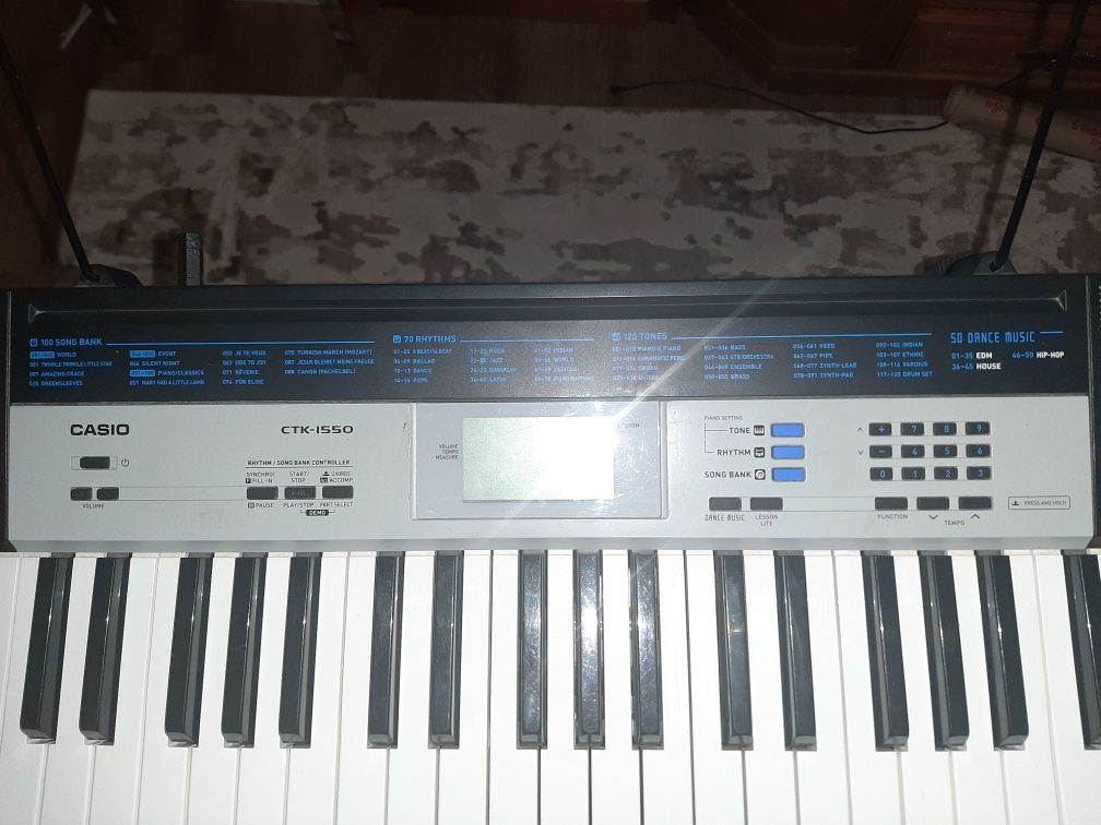 Синтезатор casio ctk-1550