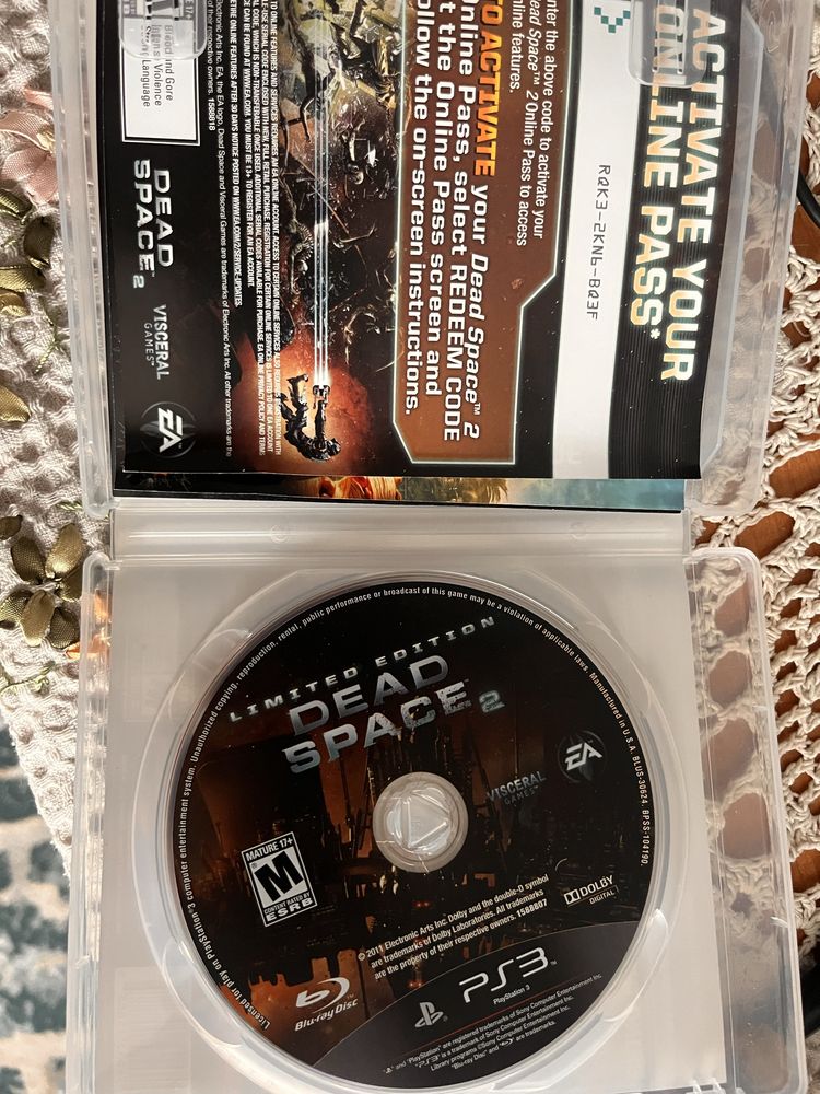 Harry Potter, call of duty, dead space на playstation 3 и 4