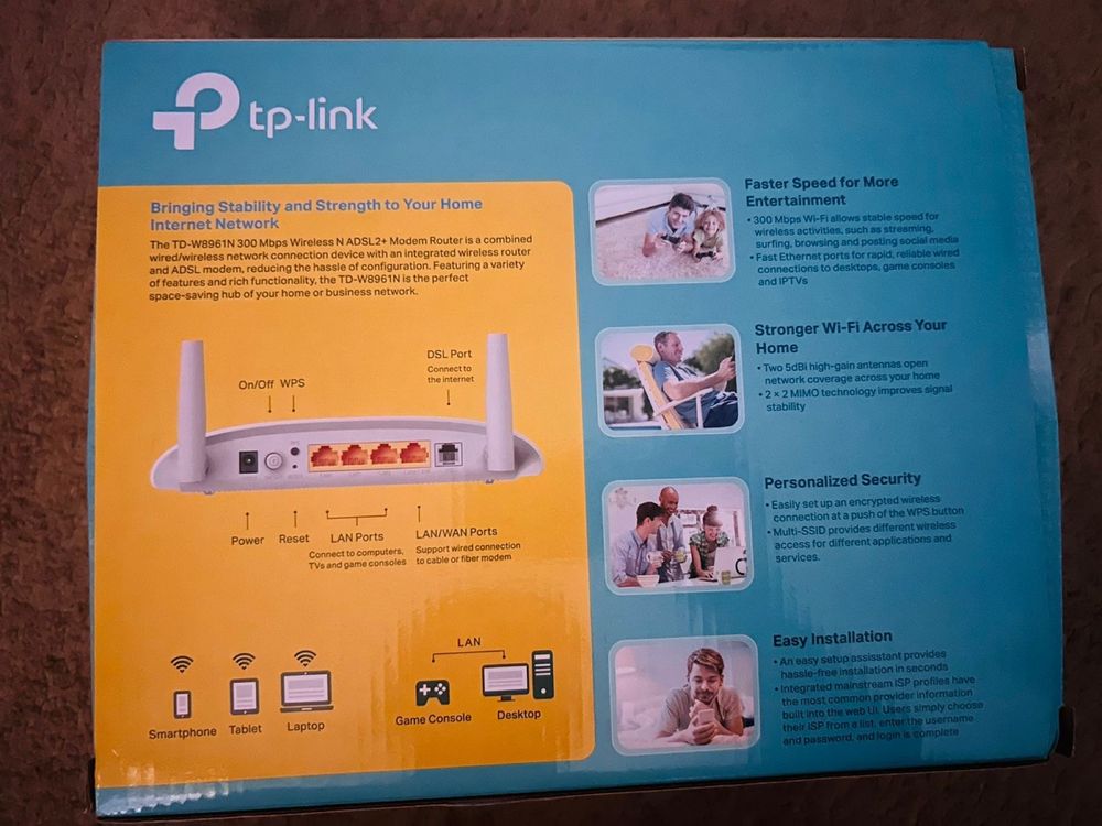 Tp-link Arcer c6 новый.. tp-link ADSL2+ бу