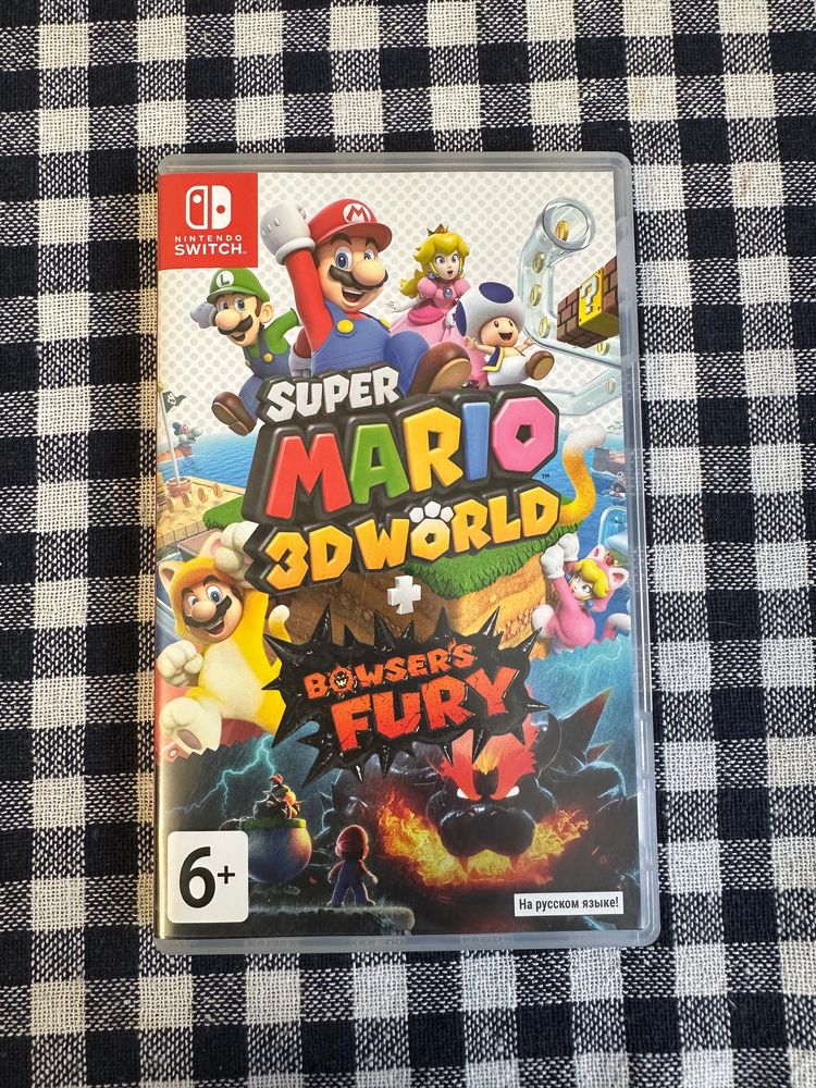 Продам Super Mario 3D World + Bowser’s Fury