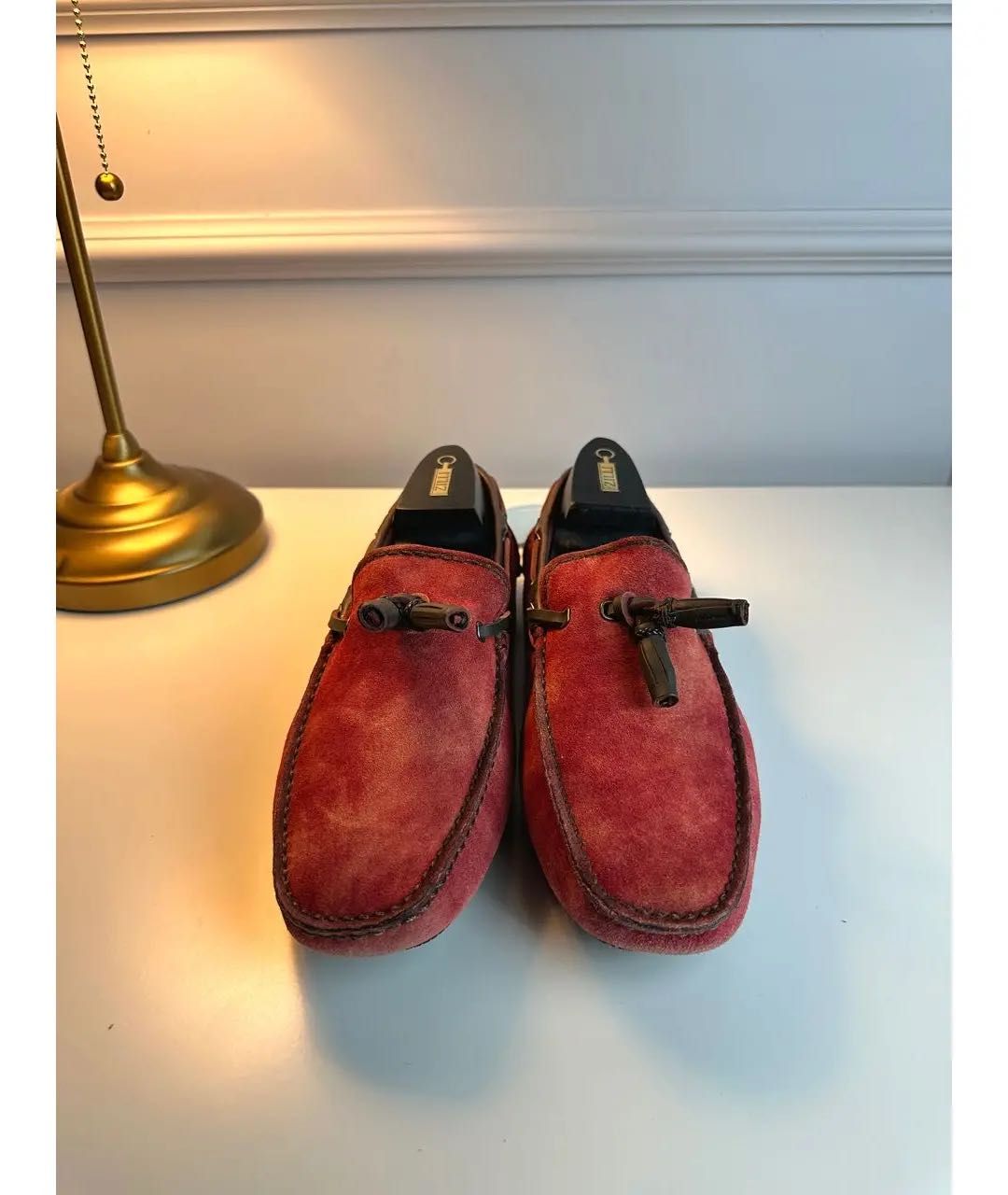 Мужские замшевые мокасины Berluti