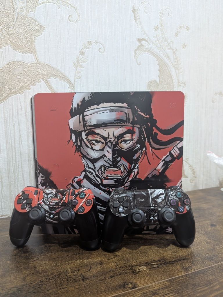 PS4 Slim (ПС4)+Топ Игры+2 Джойст.