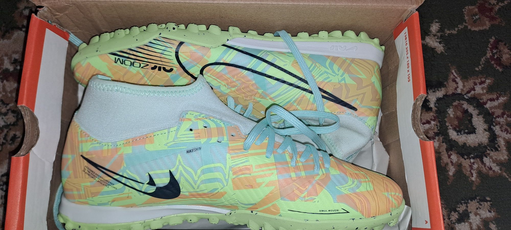 Кроссовки Nike air zoom mercurial