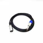 Аудиокабель XLR M 3 pin - Jack 6.35 M 3 м