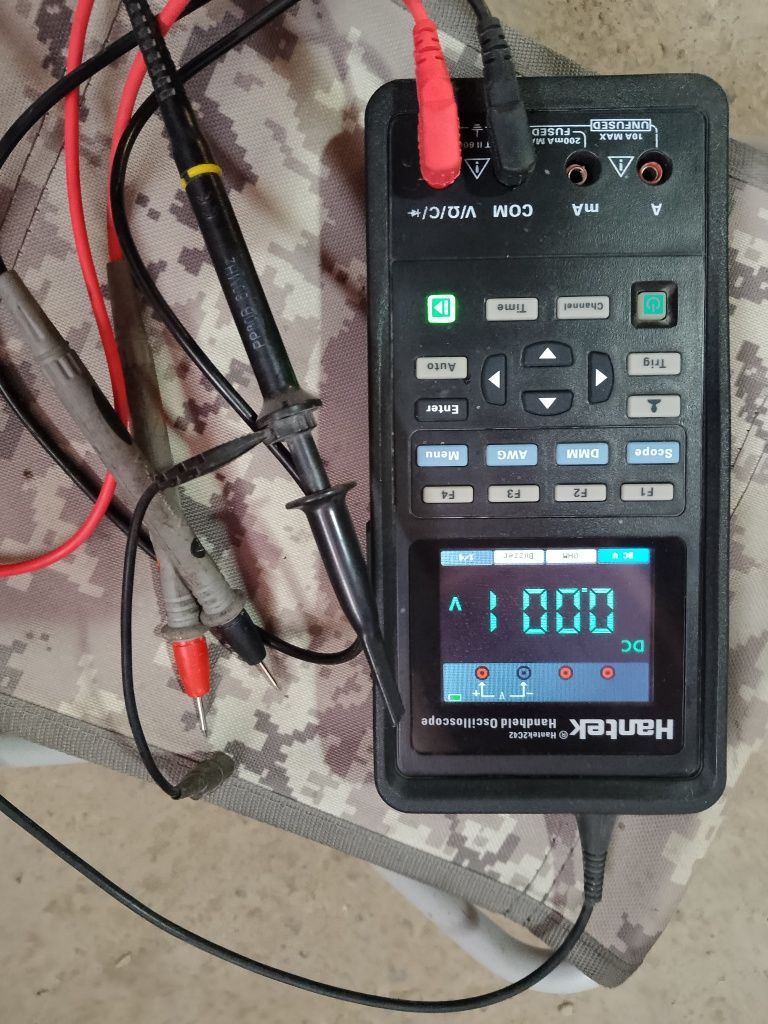 Портативный осциллограф Hantek 2C42 2в1 ( бу)