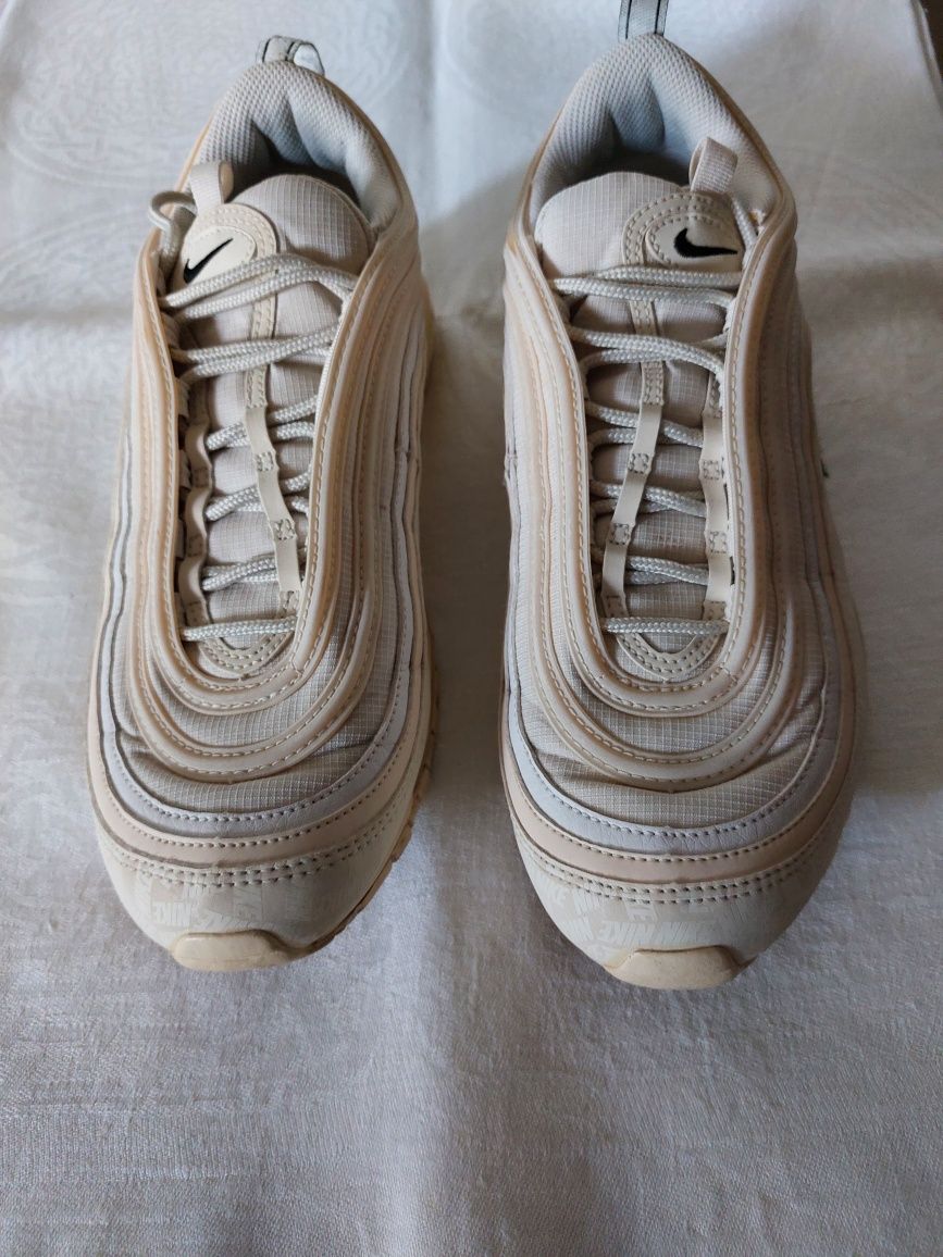 Мужские кроссовки Nike Air Max 97 белые 42.5
