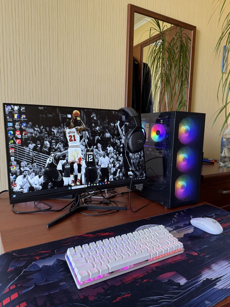 Компьютер игровой комплект rtx 3060ti i5 12400f