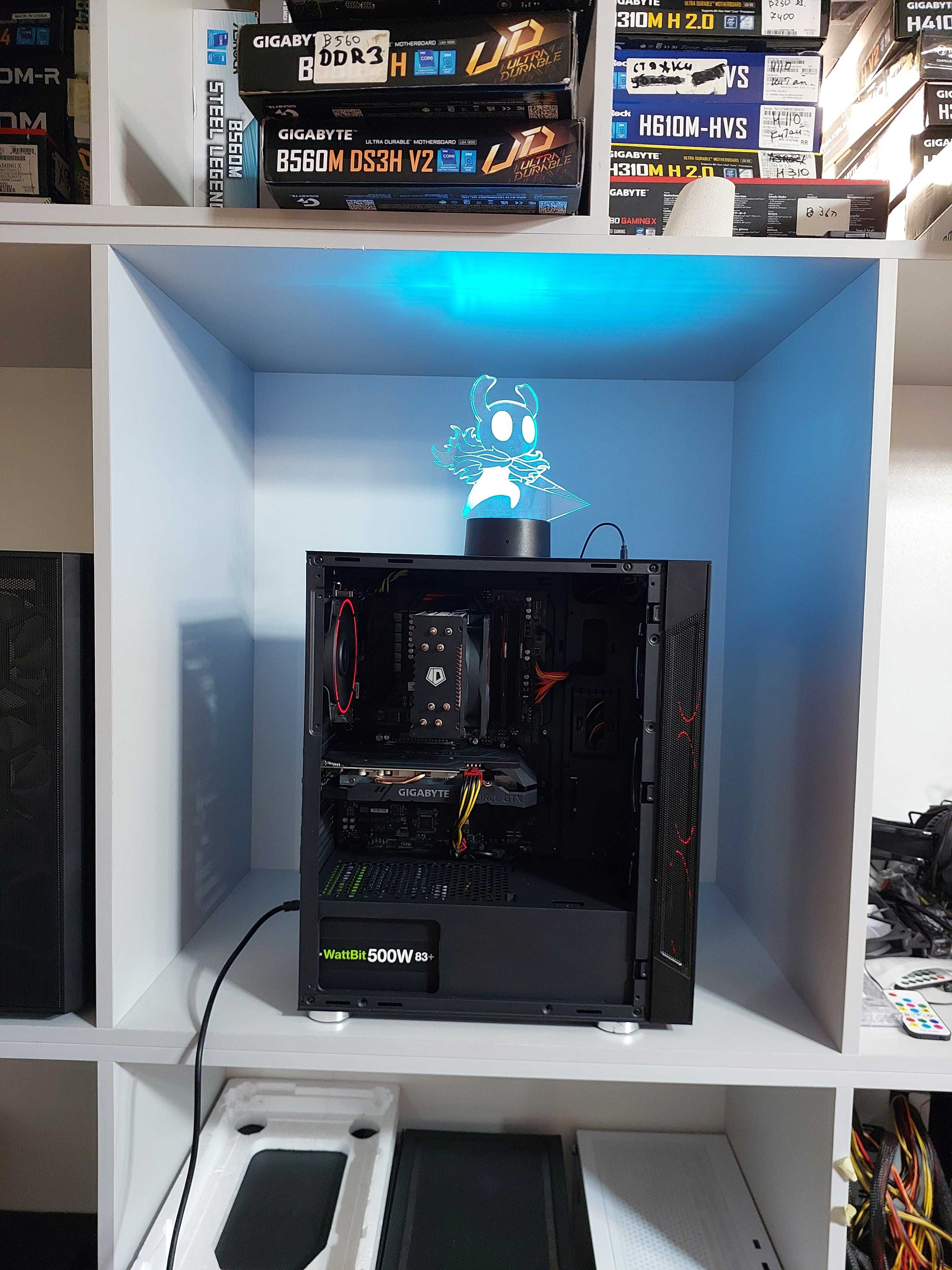 Мощный игровой компьютер AMD Ryzen 5 3500, GTX1660super 6gb