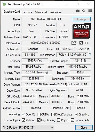 Игровой ПК Ryzen 5 5600X и RX6700XT