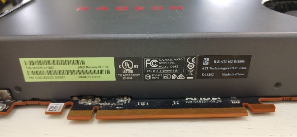 Radeon RX 5700 8GB