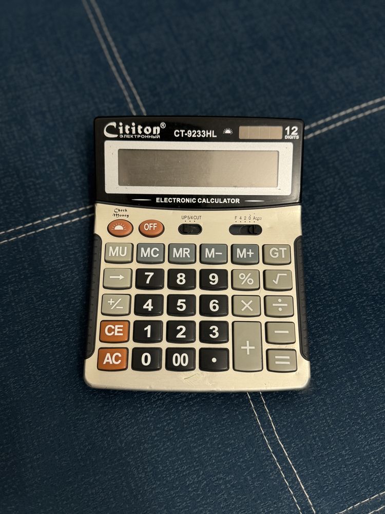 Калькулятор Cititon 9233HL с детектором валют