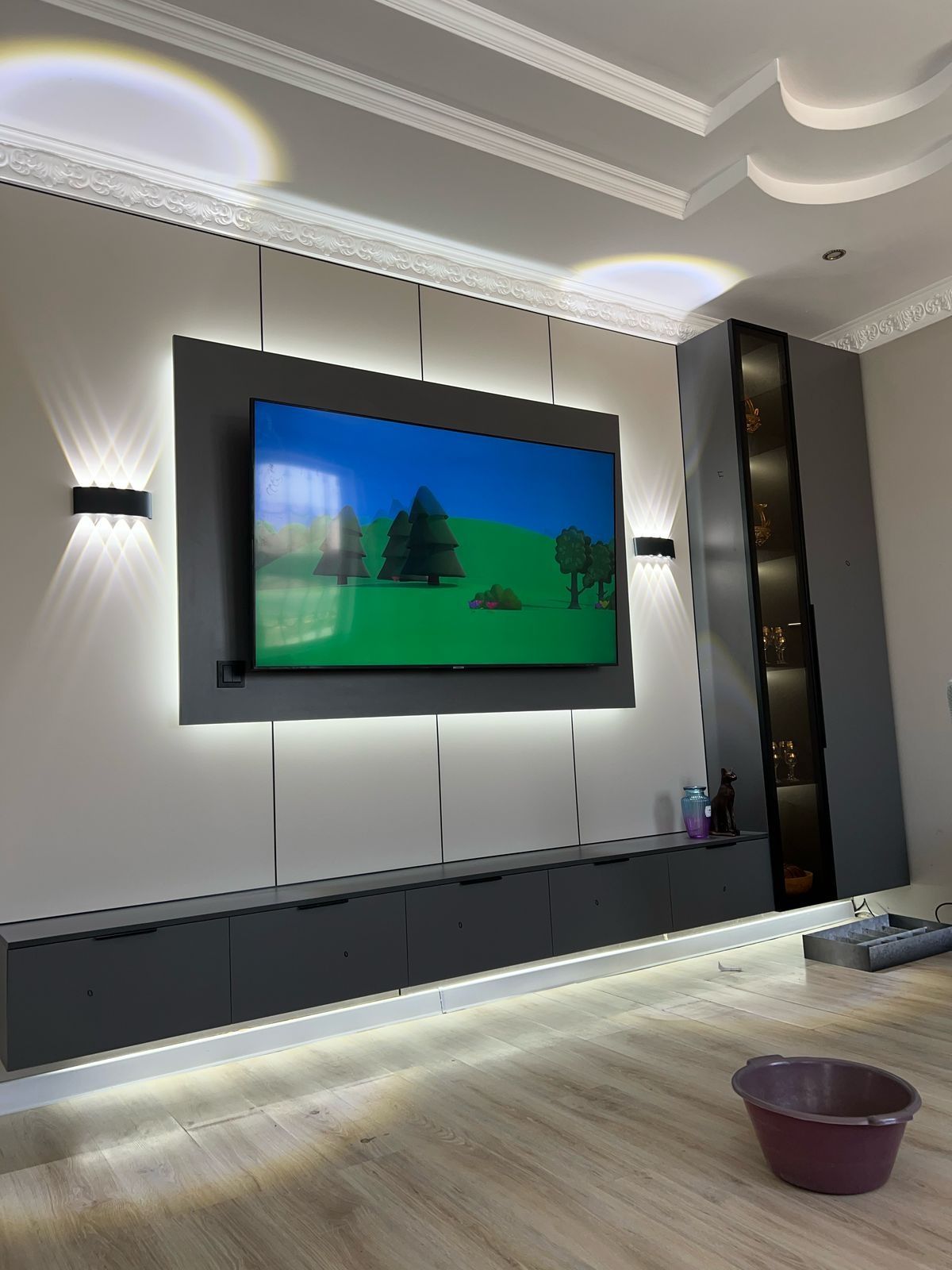 TV zona AST. Работаем с бамбук панелями МДФ ЛДСП