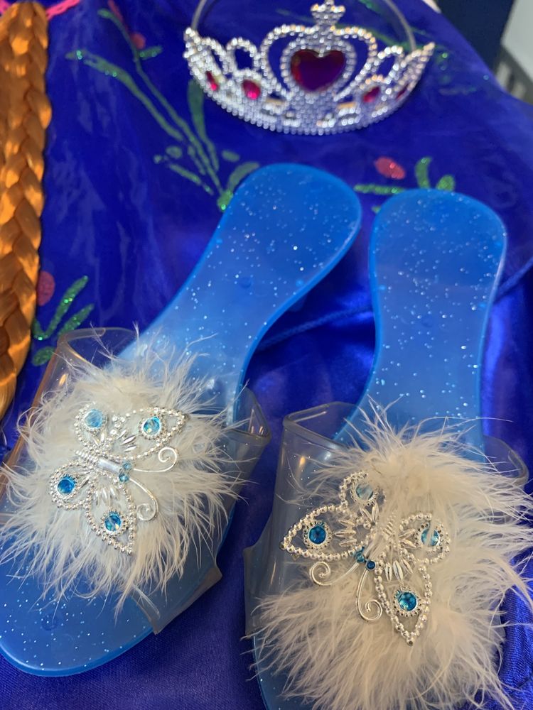 Комтюм новогодний Анна Холодное сердце Frozen и Lady bag