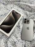 Продам iphone 15 pro титан 89% 256 гб