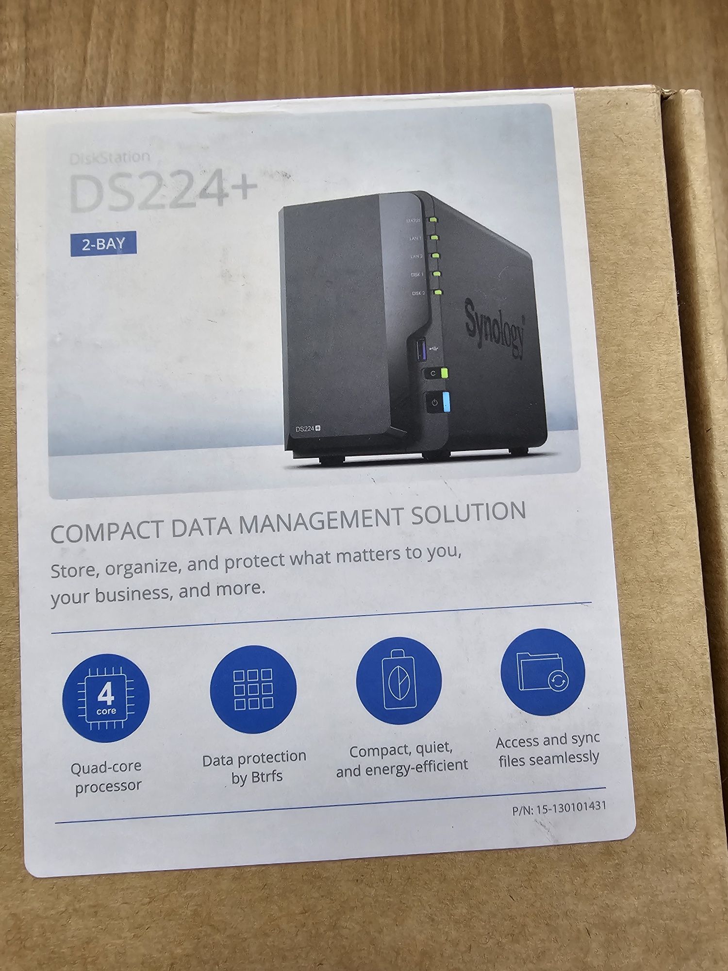 Система хранения данных Synology DS224+