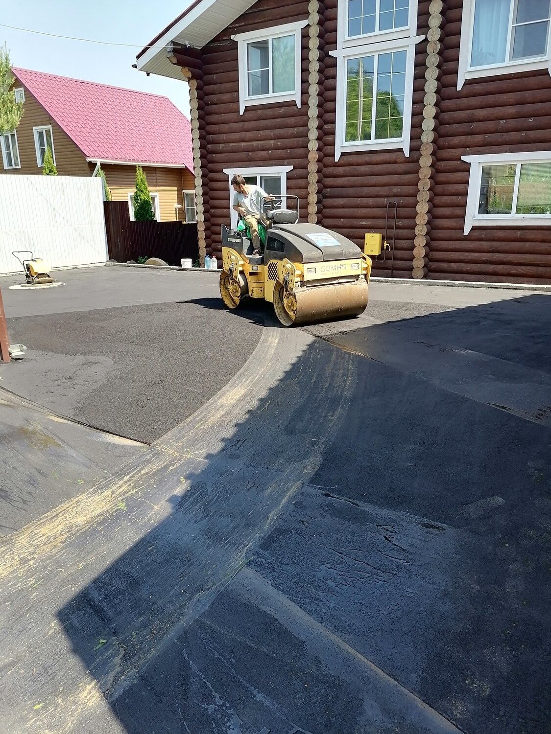 Асфальтирование Алматы, Укладка асфальта, Асфальт Укладка
