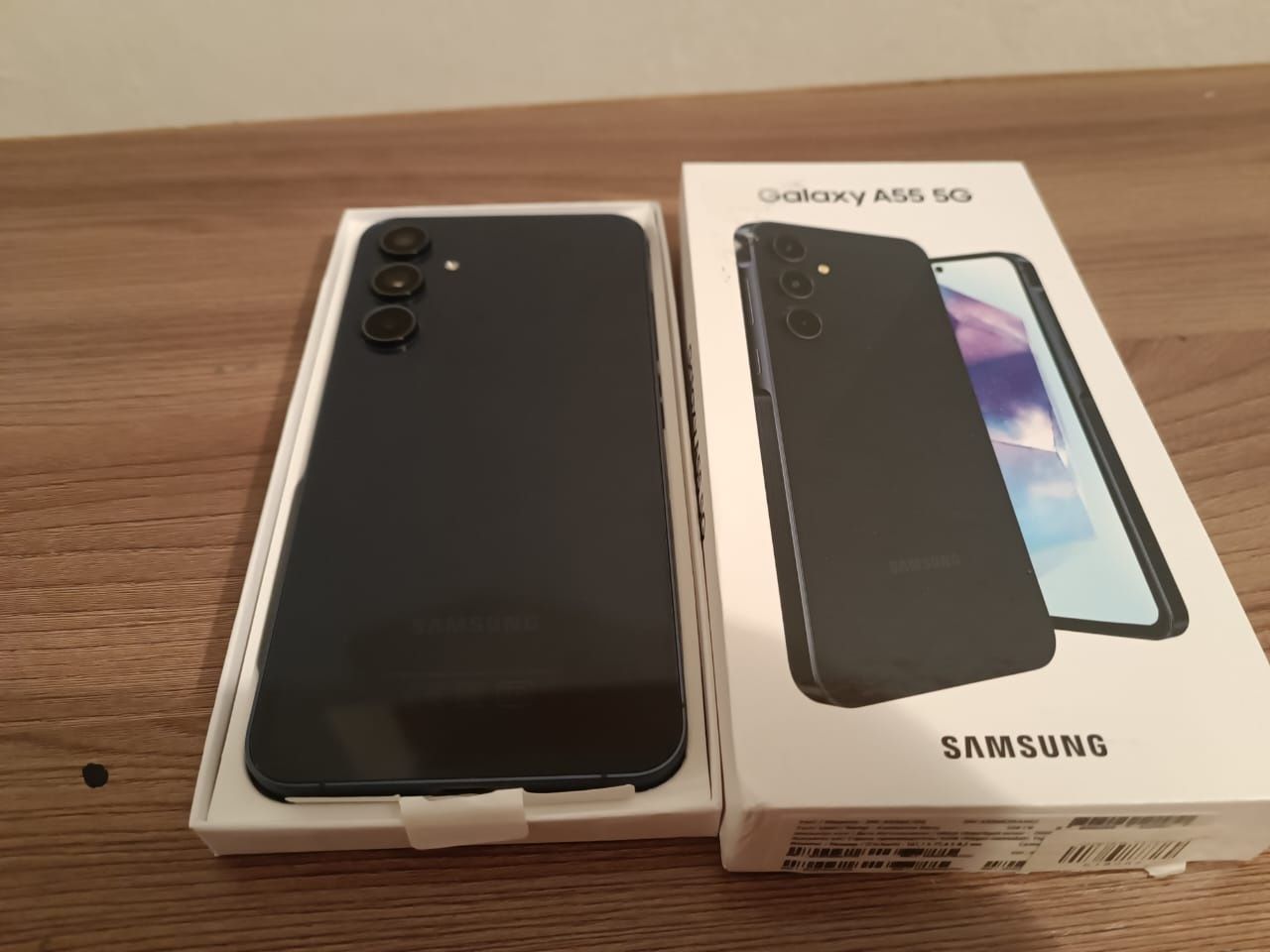 Смартфон Samsung Galaxy A55 5G 8 ГБ/128 ГБ темно синий