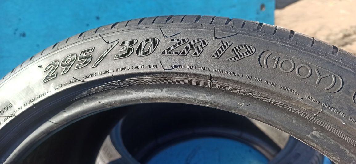 Шины  295/30 R19 Michelin из Германии