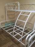 Продам кровать двухярусную металл