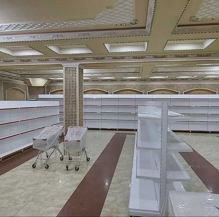 Сетчатое оборудование, ветрина, корзина, металлический стелаж, полки
