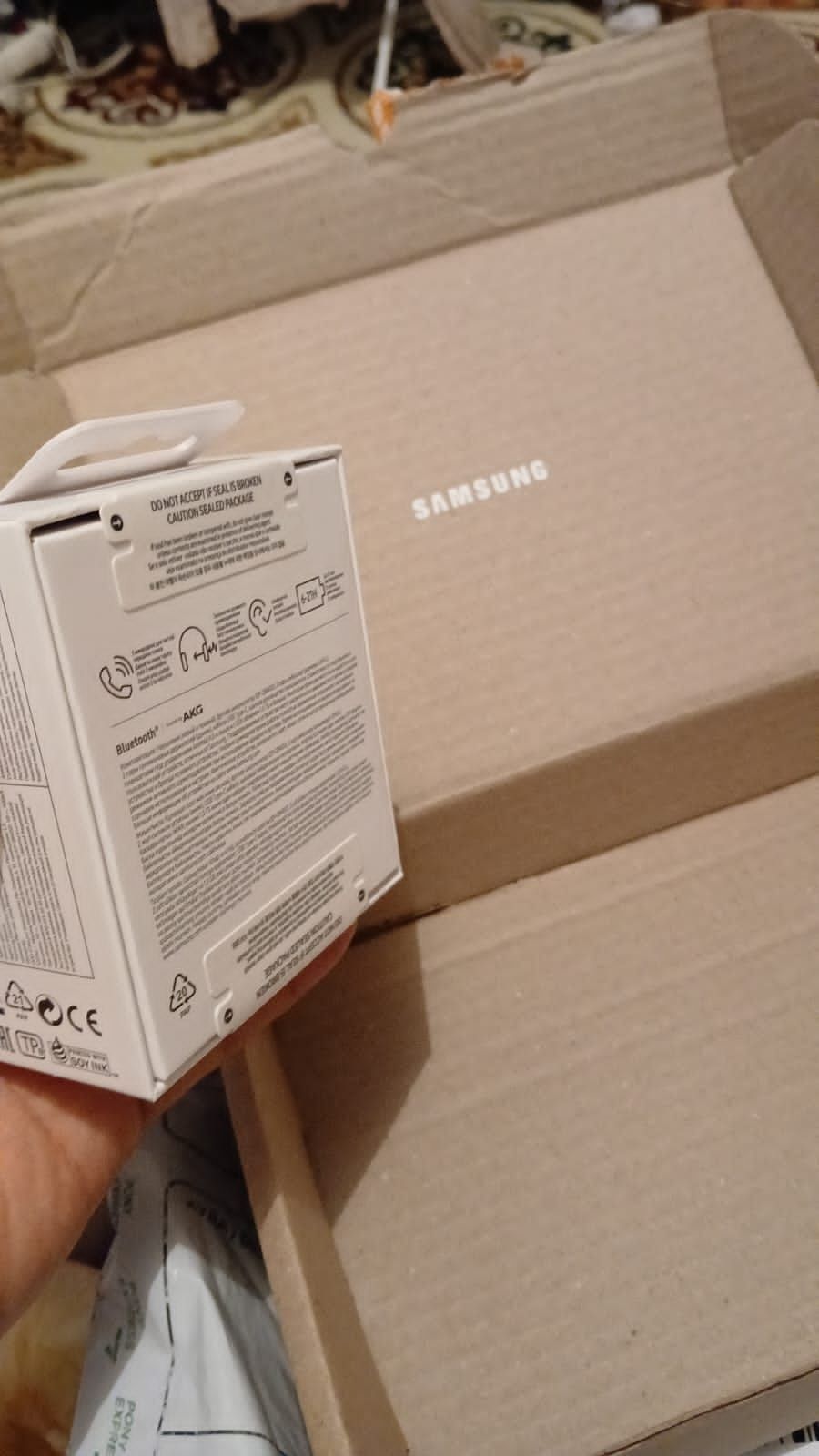 Samsung buds FE (Белые)