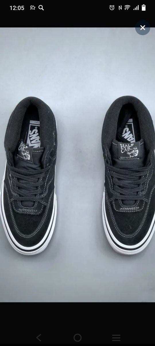 Кеды Vans новые, черные,замшевые