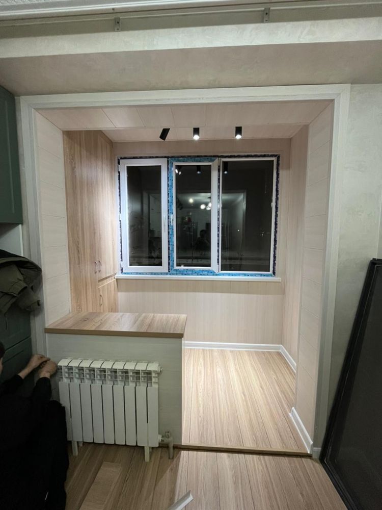 Утепление балкона и Ремонт балкона