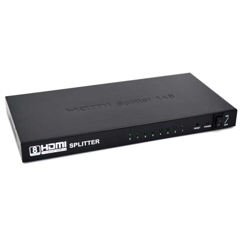 HDMI Разветвители (Splitter) 2-4-8ports новый в упаковке с гарантией.