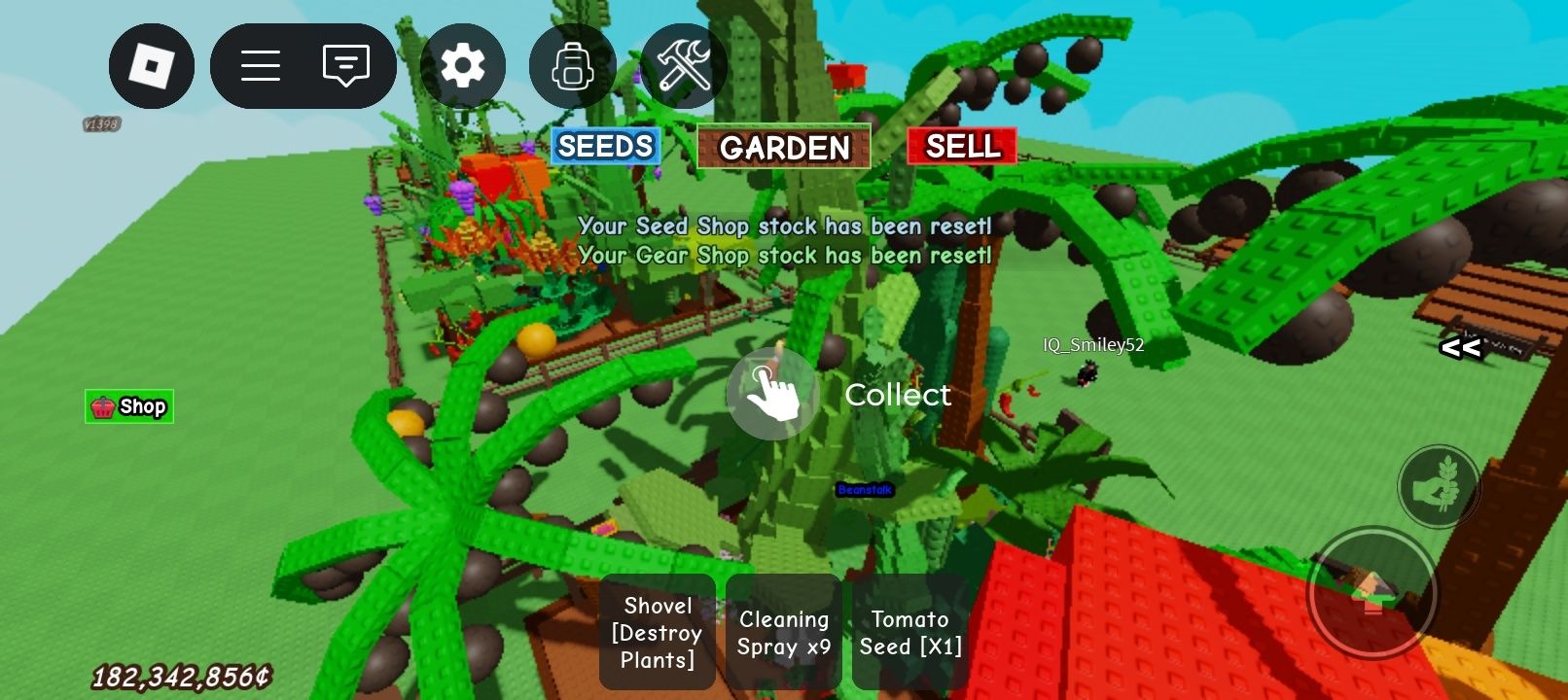 Продаю аккаунт роблокс Grow a Garden