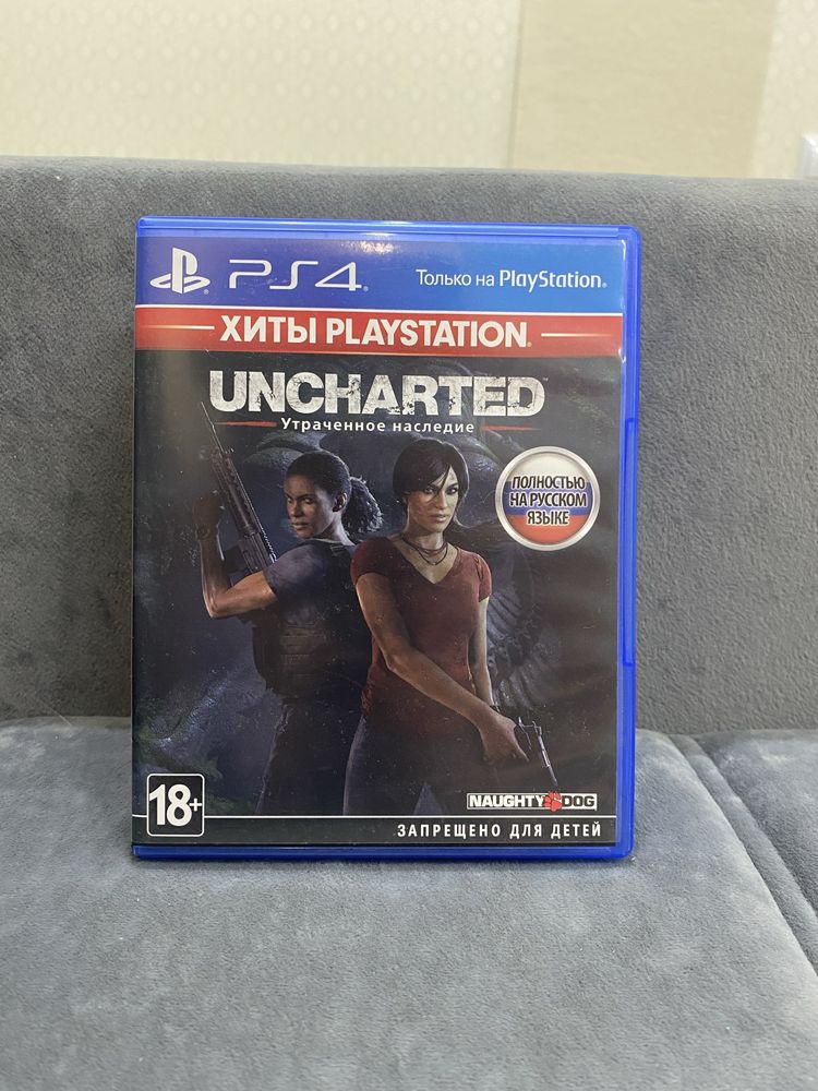 Видеоигра Uncharted The Lost Legacy PS4