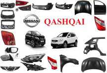 Кузовные детали, капот фара бампер решетка Nissan Qasqai