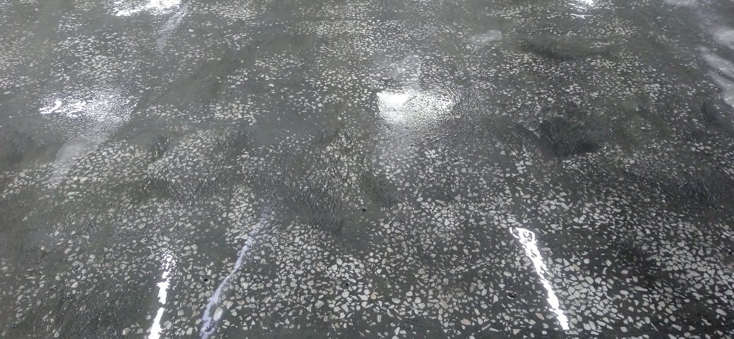 Полы из мраморной крошки