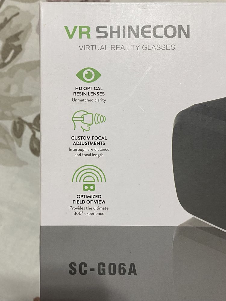 VR shinecon virtual reality glasses