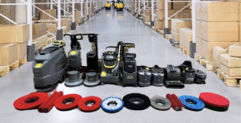 Аренда оборудования Karcher. Поломочная машина. Роторная машина.Прокат